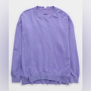 aerie NWT The Chill Crew Sweatshirt, Size M